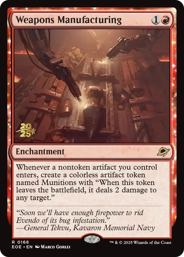 Weapons Manufacturing [Edge of Eternities Prerelease Promos]-1