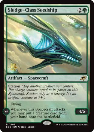 Sledge-Class Seedship [Edge of Eternities Prerelease Promos]-1