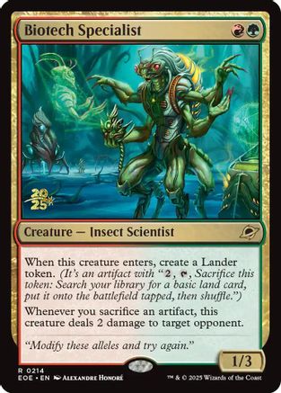 Biotech Specialist [Edge of Eternities Prerelease Promos]-1