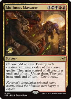 Mutinous Massacre [Edge of Eternities Prerelease Promos]-1