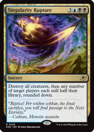 Singularity Rupture [Edge of Eternities Prerelease Promos]-1