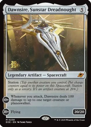 Dawnsire, Sunstar Dreadnought [Edge of Eternities Prerelease Promos]-1