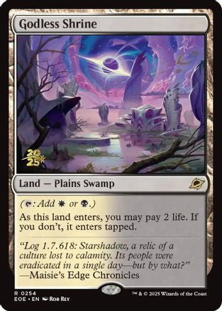 Godless Shrine [Edge of Eternities Prerelease Promos]-1