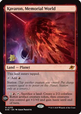 Kavaron, Memorial World [Edge of Eternities Prerelease Promos]-1