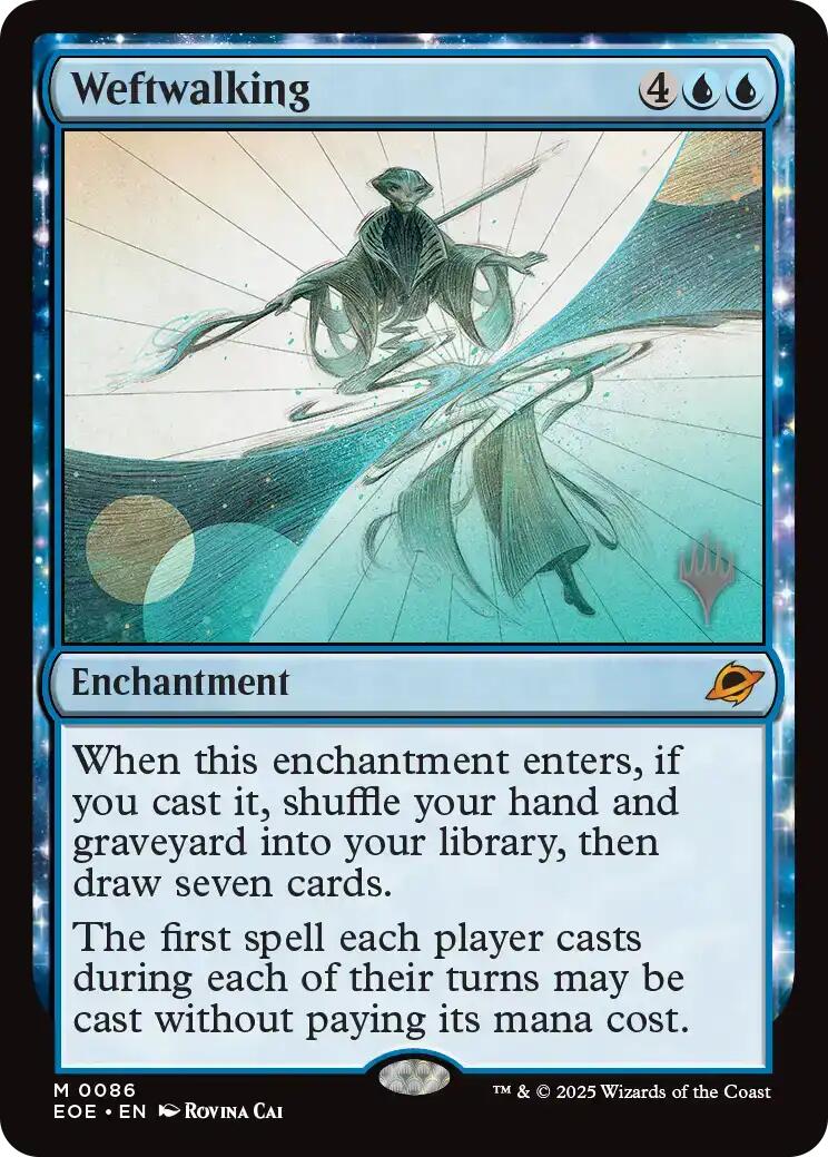 Weftwalking (Promo Pack) [Edge of Eternities Promo Pack]-1