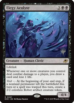 Elegy Acolyte (Promo Pack) [Edge of Eternities Promo Pack]-1