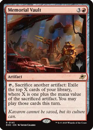 Memorial Vault (Promo Pack) [Edge of Eternities Promo Pack]-1