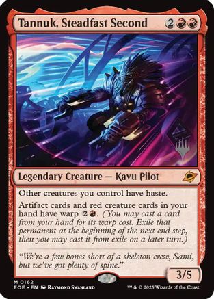 Tannuk, Steadfast Second (Promo Pack) [Edge of Eternities Promo Pack]-1