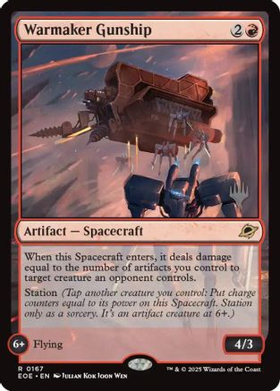 Warmaker Gunship (PPEOE-167) - Promo Pack: Edge of Eternities-1