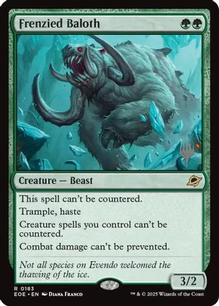 Frenzied Baloth (Promo Pack) [Edge of Eternities Promo Pack]-1