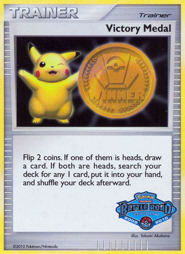 Victory Medal (2009-2010) (Battle Road Spring) [League & Championship Cards]-1