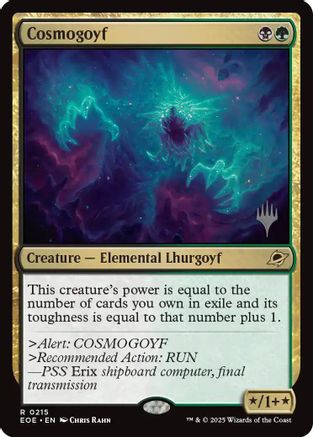 Cosmogoyf (Promo Pack) [Edge of Eternities Promo Pack]-1