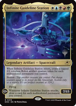 Infinite Guideline Station (Promo Pack) [Edge of Eternities Promo Pack]-1