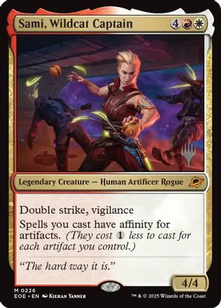 Sami, Wildcat Captain (Promo Pack) [Edge of Eternities Promo Pack]-1
