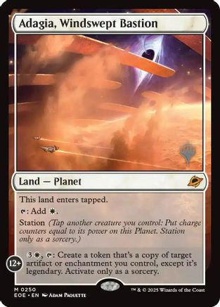 Adagia, Windswept Bastion (Promo Pack) [Edge of Eternities Promo Pack]-1
