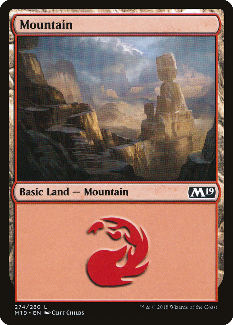 Mountain (274) [Core Set 2019]-1