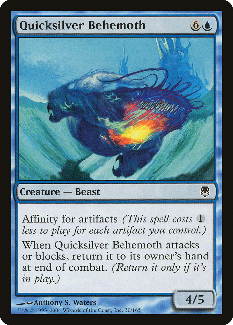 Quicksilver Behemoth [Darksteel]-1