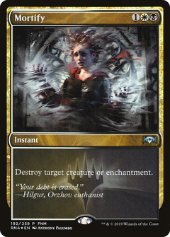 Mortify (FNM) [Ravnica Allegiance Promos]-1