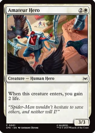 Amateur Hero [Marvel's Spider-Man: Eternal-Legal]-1