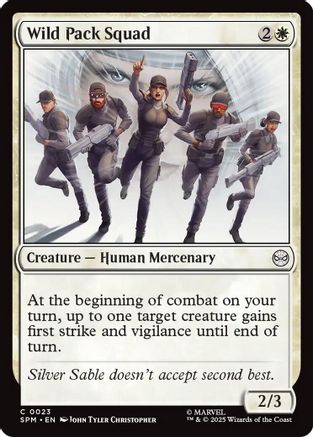 Wild Pack Squad (SPM-023) - Marvel's Spider-Man Foil-1