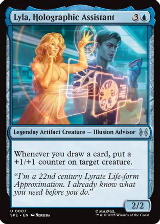 Lyla, Holographic Assistant [Marvel's Spider-Man: Eternal-Legal]-1