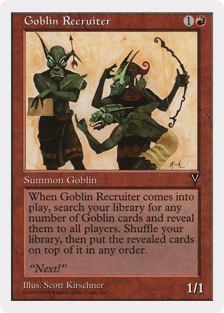 Goblin Recruiter [Anthologies]-1