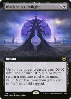 Black Sun's Twilight (Extended Art) [Phyrexia: All Will Be One]-1
