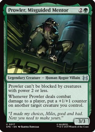 Prowler, Misguided Mentor [Marvel's Spider-Man: Eternal-Legal]-1