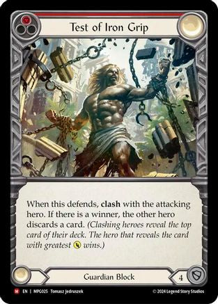 Test of Iron Grip [MPG025] (Mastery Pack Guardian)-1