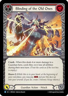 Blinding of the Old Ones (MPG026) - Mastery Pack Guardian Rainbow Foil-1