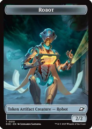 Robot // Sliver Double-Sided Token [Edge of Eternities Tokens]-3