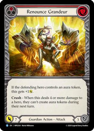 Renounce Grandeur [MPG034] (Mastery Pack Guardian)-1