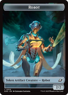 Robot // Lander (0005) Double-Sided Token [Edge of Eternities Tokens]-1