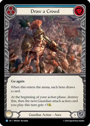 Draw a Crowd [MPG044] (Mastery Pack Guardian)  Rainbow Foil-1