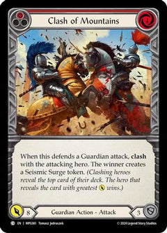 Clash of Mountains (Red) [MPG061] (Mastery Pack Guardian)-1