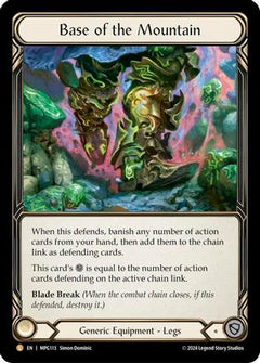 Base of the Mountain [MPG113] (Mastery Pack Guardian)  Rainbow Foil-1