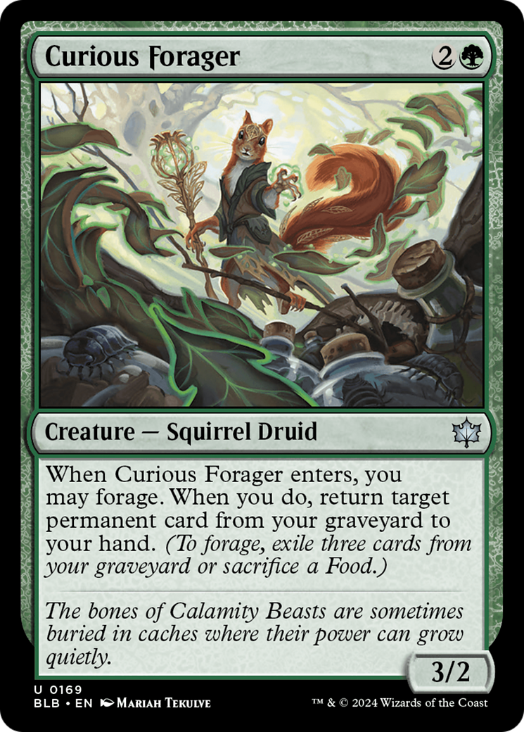 Curious Forager [Bloomburrow]-1