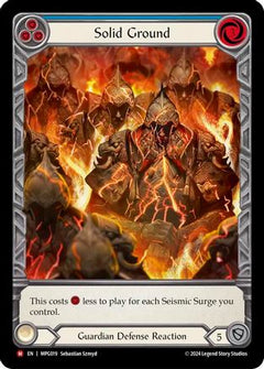 Solid Ground (Extended Art) [MPG019] (Mastery Pack Guardian)  Rainbow Foil-1