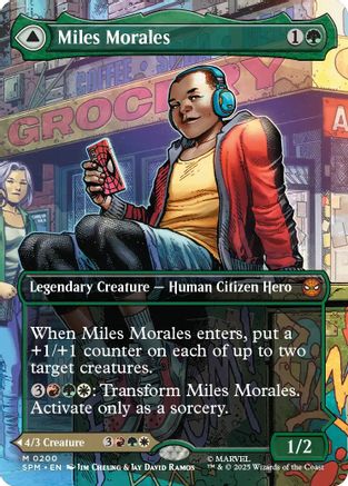 Miles Morales (0200) (Borderless) [Marvel's Spider-Man]-4