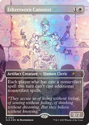 Ethersworn Canonist (Galaxy Foil) [Secret Lair Drop Series]-1