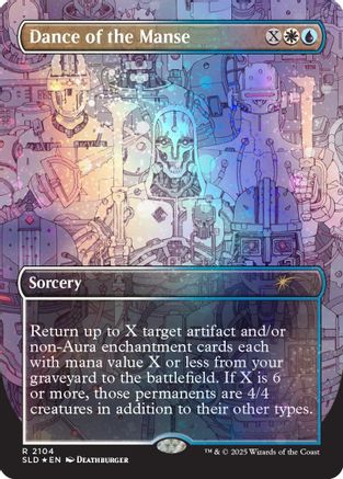 Dance of the Manse (Galaxy Foil) [Secret Lair Drop Series]-1