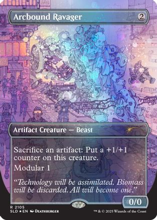 Arcbound Ravager (2105) (Galaxy Foil) [Secret Lair Drop Series]-1
