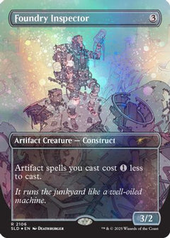 Foundry Inspector (Galaxy Foil) [Secret Lair Drop Series]-1