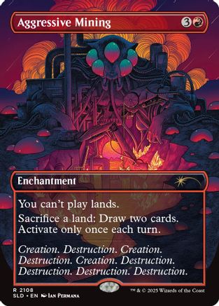 Aggressive Mining [Secret Lair Drop Series]-1