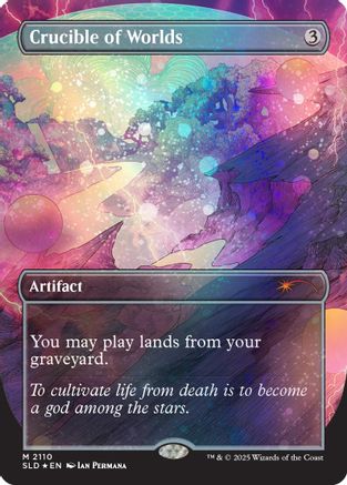 Crucible of Worlds (Galaxy Foil) [Secret Lair Drop Series]-1