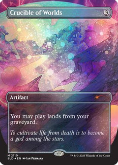 Crucible of Worlds (Galaxy Foil) [Secret Lair Drop Series]-1