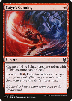 Satyr's Cunning [Theros Beyond Death]-1