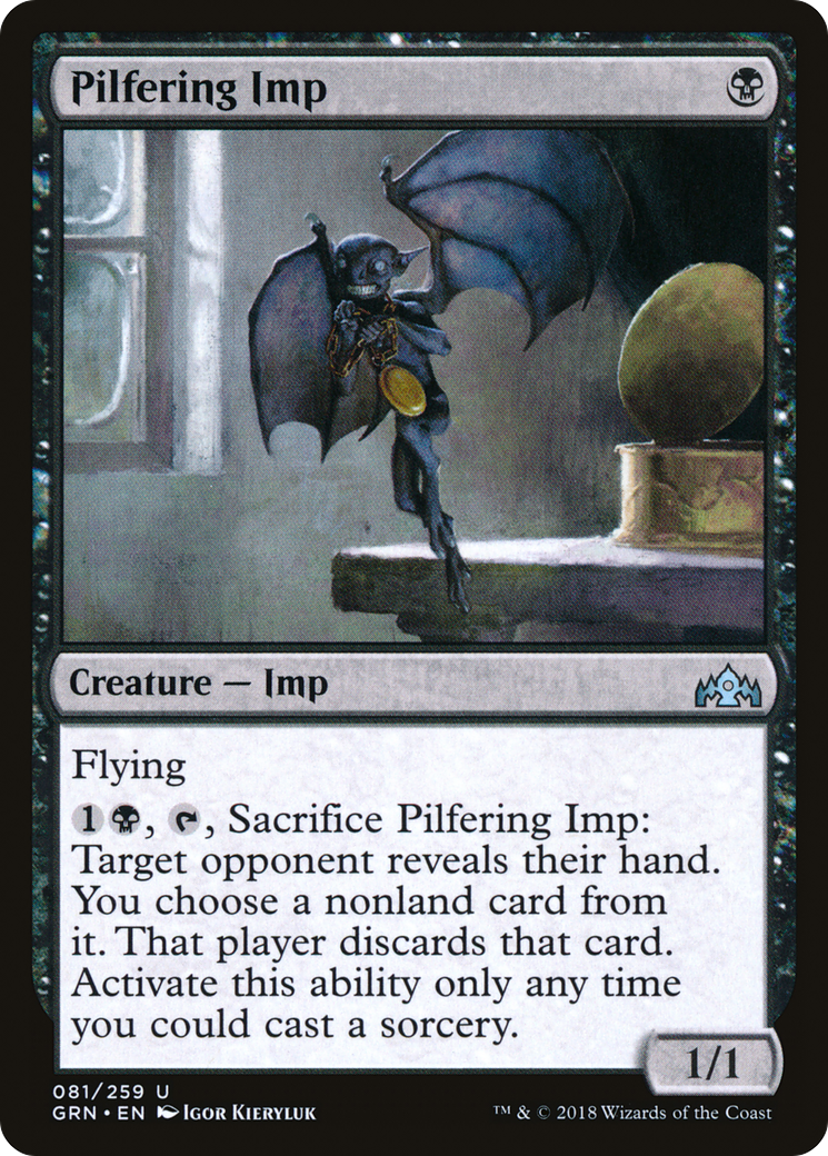Pilfering Imp [Guilds of Ravnica]-1