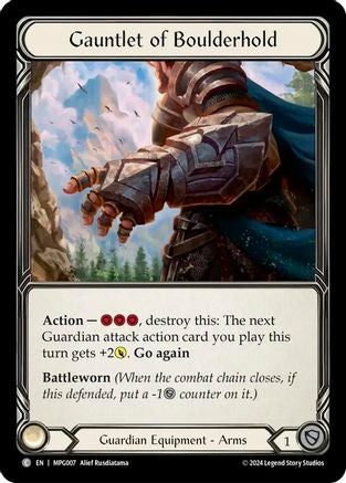 Gauntlet of Boulderhold [MPG007] (Mastery Pack Guardian)-1