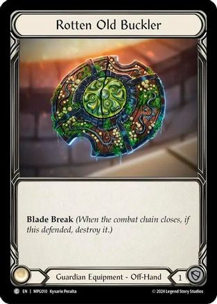 Rotten Old Buckler [MPG010] (Mastery Pack Guardian)-1